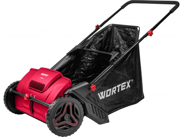 Собиратель листьев механический WORTEX HLS 5310 в кор. шир. 53 см., выс. 5-40 мм. (Ручной привод, регулировка высоты, мусоросборник 100 л.)