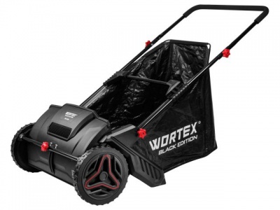 Собиратель листьев механический WORTEX HLS 5310 в кор. шир. 53 см., выс. 5-40 мм. (Ручной привод, регулировка высоты, мусоросборник 100 л.)
